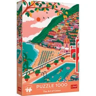 Puzzle - Puzzle TREFL Premium Plus Quality The Art Of Colour Positano, Włochy 10895 (1000 elementów) - miniaturka - grafika 1