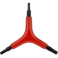 Narzędzia rowerowe - FISCHER trzy klucz imbusowy Arm, metaliczne Pomarańczowy, One Size 85513 - miniaturka - grafika 1