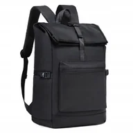 Torby na laptopy - Plecak na Studia Męski dla Informatyka na Laptopa 15,6 Czarny Nelson - miniaturka - grafika 1