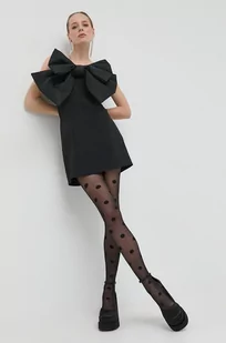 Pinko sukienka kolor czarny mini prosta - Sukienki - miniaturka - grafika 1