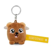 Plecaki - NICI 62034 breloczek do kluczy niedźwiedź "Anioł Stróż" 5 cm brązowy towarzysz przyłbicy do plecaka lub torby, uchwyt na klucze dla małych i dużych 62034 - miniaturka - grafika 1