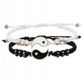 Biżuteria dla dzieci - Zestaw dwóch BRANSOLETEK dla przyjaciół nowa YIN & YANG - miniaturka - grafika 1