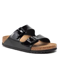 Klapki i japonki damskie - Birkenstock Klapki Arizona 1005292 Black Patent - miniaturka - grafika 1