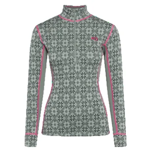 Bluza damska Kari Traa Rose Half Zip Baselayer Top Rozmiar: XS / Kolor: zielony - Bluzy sportowe damskie - miniaturka - grafika 1