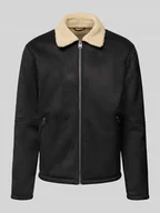 Kurtki męskie - Bomberka o kroju regular fit z kołnierzem z imitacji futra model ‘ROYCE’ - miniaturka - grafika 1