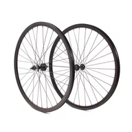 Koła rowerowe - Zestaw Kołowy Fixie 28" Czarny Khebikes - miniaturka - grafika 1