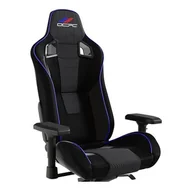 Fotele gamingowe - Fotel OCPC GAMING Fuoco Czarno-niebieski - miniaturka - grafika 1