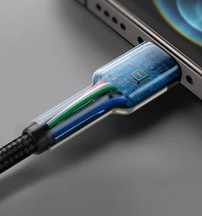 Baseus Cafule Metal Data kabel USB Typ C - Lightning 20 W Power Delivery 2 m zielony (CATLJK-B06) - Kable USB - miniaturka - grafika 15