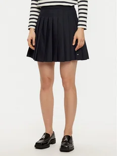 Tommy Hilfiger Spódnica plisowana WW0WW43626 Granatowy Regular Fit - Spódnice - miniaturka - grafika 1
