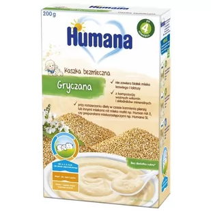 Humana Kaszka bezmleczna gryczana, po 4 m-cu - Kaszki dla dzieci - miniaturka - grafika 1