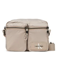 Torby męskie - Saszetka Calvin Klein Tech Utility Camera Bag LV04G3178G Écru - miniaturka - grafika 1
