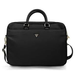 GUESS Guess Nylon Computer Bag - Torba na notebooka 15&quot; / 16&quot; (czarny) GUCB15NTMLBK - Części i akcesoria do laptopów - miniaturka - grafika 1