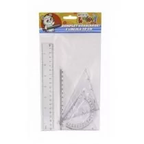 penmate t kreślarski z linijką 20cm PENMATE - Przybory szkolne - miniaturka - grafika 2