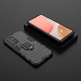 Ring Armor pancerne hybrydowe etui pokrowiec + magnetyczny uchwyt Samsung Galaxy A72 4G czarny - Etui i futerały do telefonów - miniaturka - grafika 8