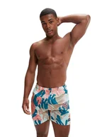 Kąpielówki męskie - Speedo Szorty kąpielowe "Eco Print" ze wzorem - miniaturka - grafika 1