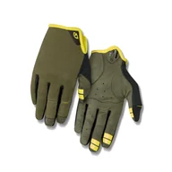 Rękawiczki sportowe męskie - GIRO rękawiczki rowerowe męskie DND olive GR-7099246 - miniaturka - grafika 1