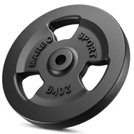 Obciążenia - Obciążenie MARBO SPORT MW-O20-kier  20 kg) - miniaturka - grafika 1
