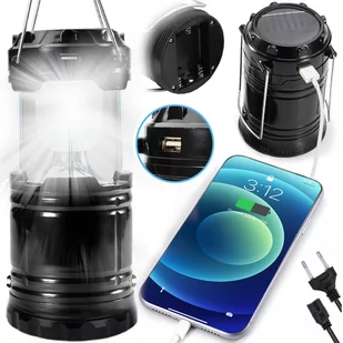 Turystyczna Latarka Lampa Led Na Biwak Kolonię - Latarki - miniaturka - grafika 1