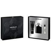 Zestawy perfum męskich - Montblanc Legend zestaw EDT 100 ml + żel pod prysznic 100 ml + EDT 7,5 ml dla mężczyzn - miniaturka - grafika 1