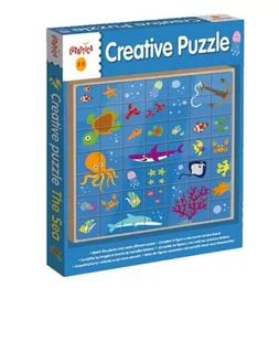 Lisciani Giochi LUDATTICA Kreatywne puzzle Morze 494657 - Puzzle - miniaturka - grafika 3
