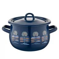 Garnki - Garnek emaliowany na indukcję Emalia Polska Pleszew Polino 20 cm 3,5 l - miniaturka - grafika 1