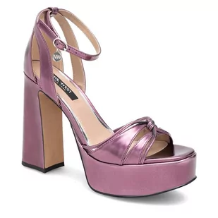 Sandały Nine West AAHIDA ZL23002CC Fioletowy - Sandały damskie - miniaturka - grafika 1