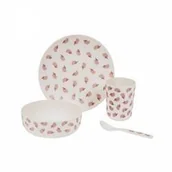 Miseczki i talerzyki dla dzieci - Zestaw naczyń i sztućców dla dziecka, 4 el., Jeżyk Maison Petit Jour - miniaturka - grafika 1