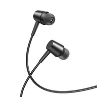 Słuchawki - XO EP57 jack 3,5mm czarne - miniaturka - grafika 1