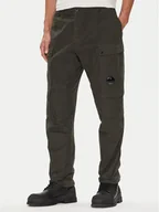 Spodnie męskie - C.P. Company Spodnie materiałowe 19CMPA173A110324G Szary Regular Fit - miniaturka - grafika 1