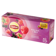 Herbata - Lipton - HERBATA MALINA CZARNY BEZ 20X1,8G LIPTON - miniaturka - grafika 1