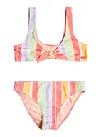 Stroje kąpielowe dla dziewczynek - Quiksilver Ocean Treasure Bralette Zestaw Bikini Dziewczęce (Zestaw 1 szt.) - miniaturka - grafika 1