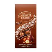 Bombonierki i czekoladki - Lindt Pralinki Lindor Hazelnut Bag orzechowe 100g 4AB7-27761 - miniaturka - grafika 1