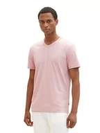 Koszulki męskie - TOM TAILOR Koszulka męska 1036403, 11055-Morning Pink, XL, 11055 – Morning Pink, XL - miniaturka - grafika 1