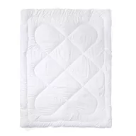 Kołdry - Kołdra silikonowa KARO 200x220 cm, biała - miniaturka - grafika 1