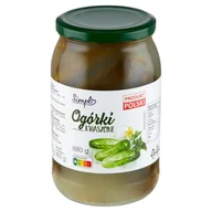 Warzywa w marynacie - Simpl Ogórki kwaszone 880 g - miniaturka - grafika 1