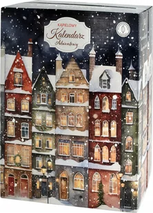 Manufaktura Piękna kalendarz adwentowy z kulami do kąpieli Kąpielowy - Ozdoby bożonarodzeniowe - miniaturka - grafika 1