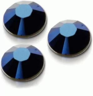 Ozdoba do paznokci Cyrkonie Swarovski SS10 001 Metbl Crystal Metallic Blue 50 szt - Ozdoby do paznokci - miniaturka - grafika 1