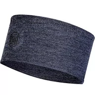 Ozdoby do włosów - Opaska na Czolo Night Blue Merino Wool by BUFF, niebieski nakrapiany, One Size - miniaturka - grafika 1