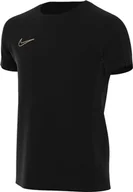 Koszulki i topy damskie - Nike Unisex Dziecięcy Krótki Rękaw Top K Nk Df Acd23 Top Ss Br, Czarny/Czarny/Metaliczny Złoto, DX5482-016, XL - miniaturka - grafika 1