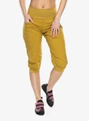 Sprzęt wspinaczkowy - Spodenki wspinaczkowe damskie Ocun Noya Shorts - yellow dried tobacco - miniaturka - grafika 1