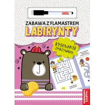 Zabawa z flamastrem. Labirynty - Literatura popularno naukowa dla młodzieży Zabawa z flamastrem. Labirynty - Literatura popularno naukowa dla młodzieży - miniaturka - grafika 1