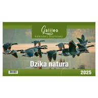 Kalendarze - Kalendarz Biurkowy 2025 - STOJĄCY GALILEO - DZIKA NATURA - miniaturka - grafika 1