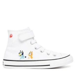 Trampki Converse Converse x Bluey Chuck Taylor All Star Easy On A16715C Biały - Buty dla chłopców - miniaturka - grafika 1