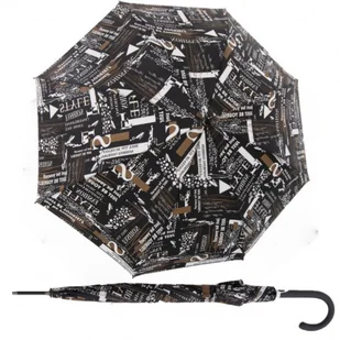 Fiber Flex AC Scribble Black - damski parasol - Parasole - miniaturka - grafika 1