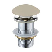 Korki do umywalek - Mexen korek klik-klak okrągły, beżowy ceramiczny mat - miniaturka - grafika 1