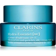 Kremy do twarzy - Clarins Hydra-Essentiel [HA²] Silky Cream SPF15 krem do twarzy na dzień 50 ml dla kobiet - miniaturka - grafika 1