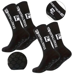 2x Skarpety antypoślizgowe PIŁKARSKIE GETRY 38-45 CZARNE 2 PARY - Piłka nożna 2x Skarpety antypoślizgowe PIŁKARSKIE GETRY 38-45 CZARNE 2 PARY - Piłka nożna - miniaturka - grafika 1