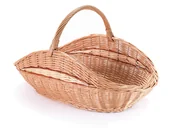 Pudła i pojemniki do przechowywania - Wiklinowy kosz kominkowy WIKLINOWY ŚWIAT Pstry, 1 szt. - miniaturka - grafika 1