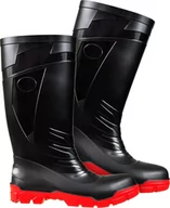 Obuwie robocze - Buty bezpieczne - M&C® kolor czarno-czerwony roz.39 - miniaturka - grafika 1