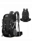 Plecaki - Plecak turystyczny trekkingowy solidny w góry stelaż pas biodrowy TH0395 - miniaturka - grafika 1